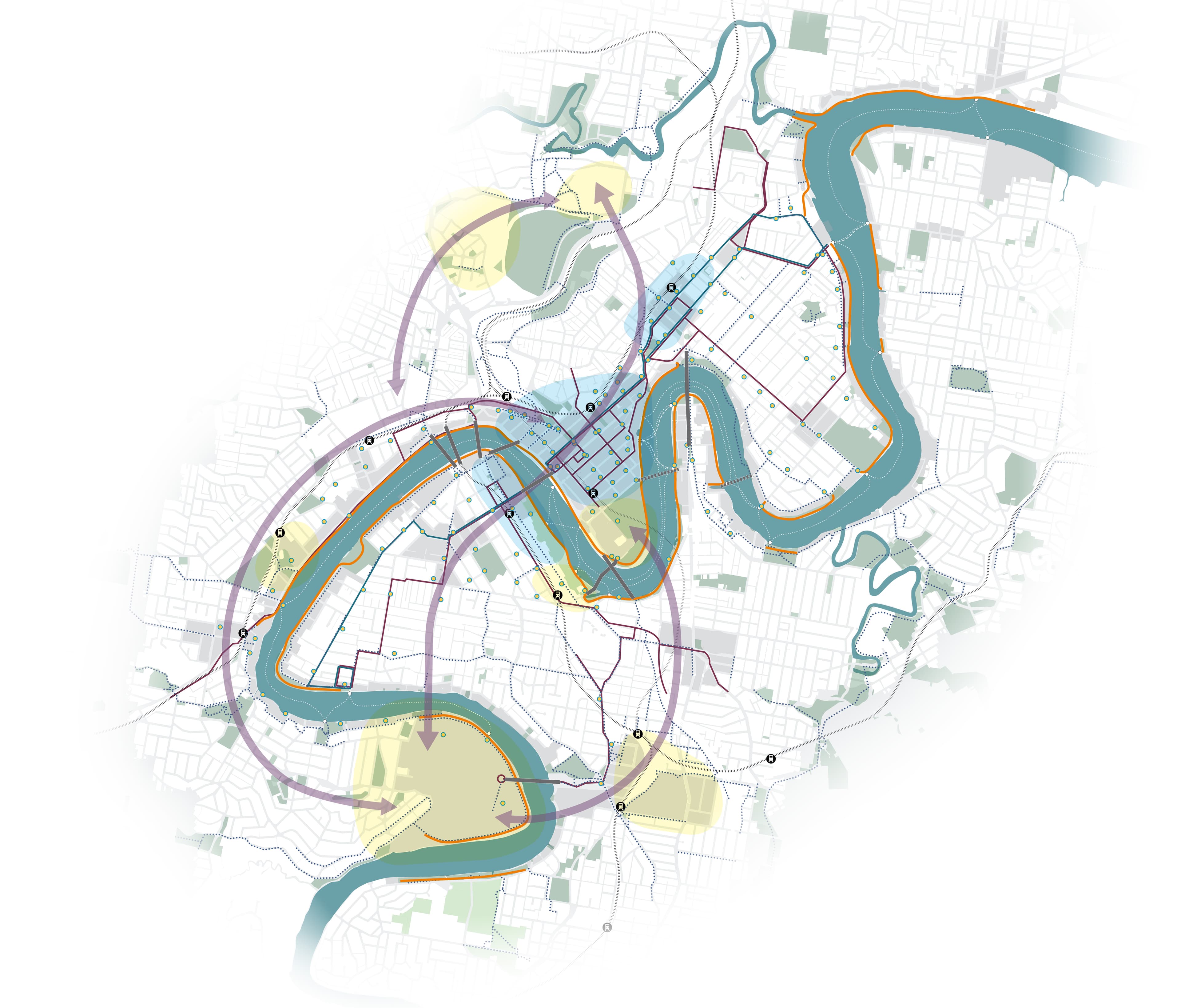 QLD UQ St Lucia Campus Master Plan Context