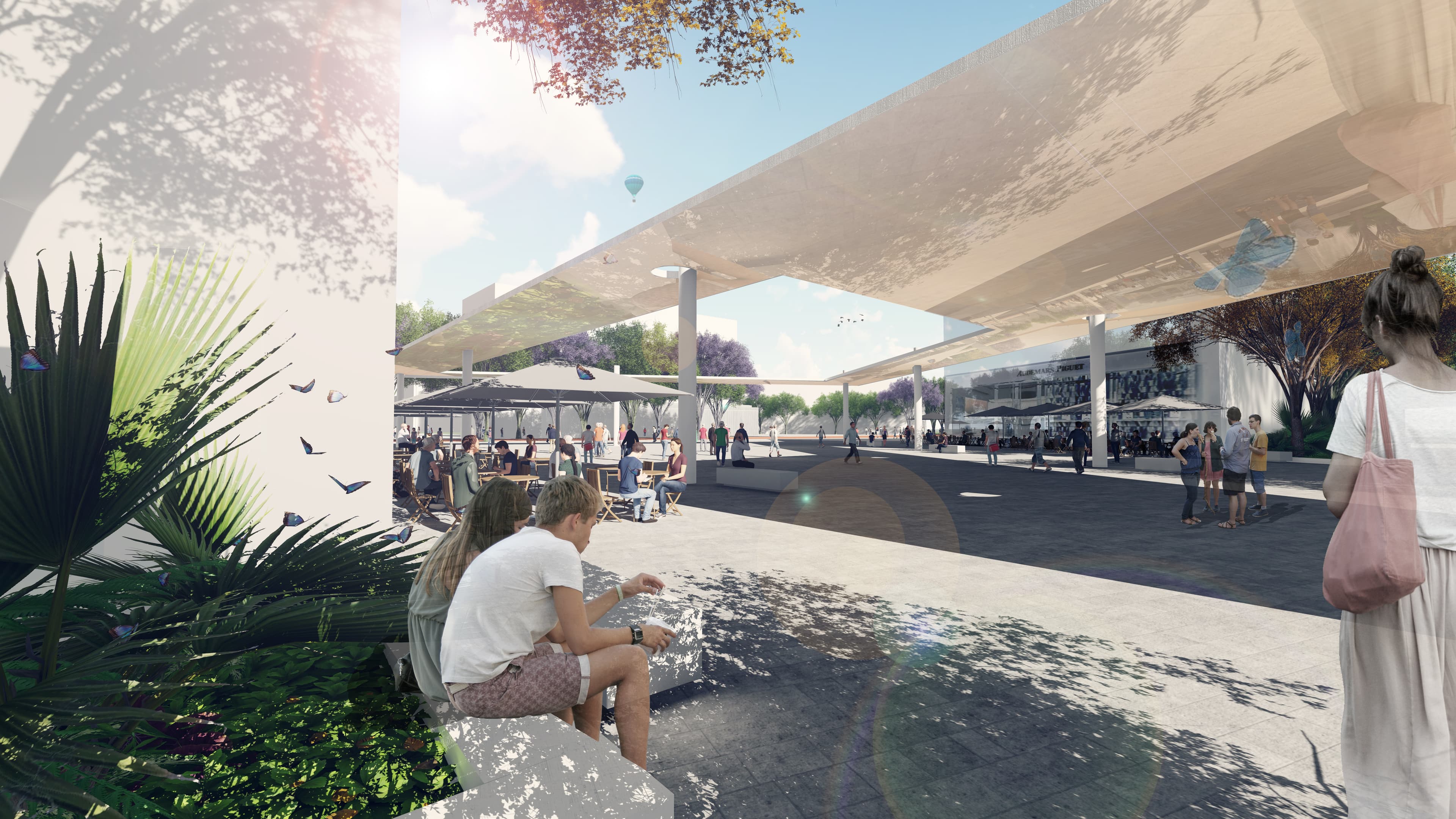 QLD UQ St Lucia Campus Master Plan Chancellors Upgrade