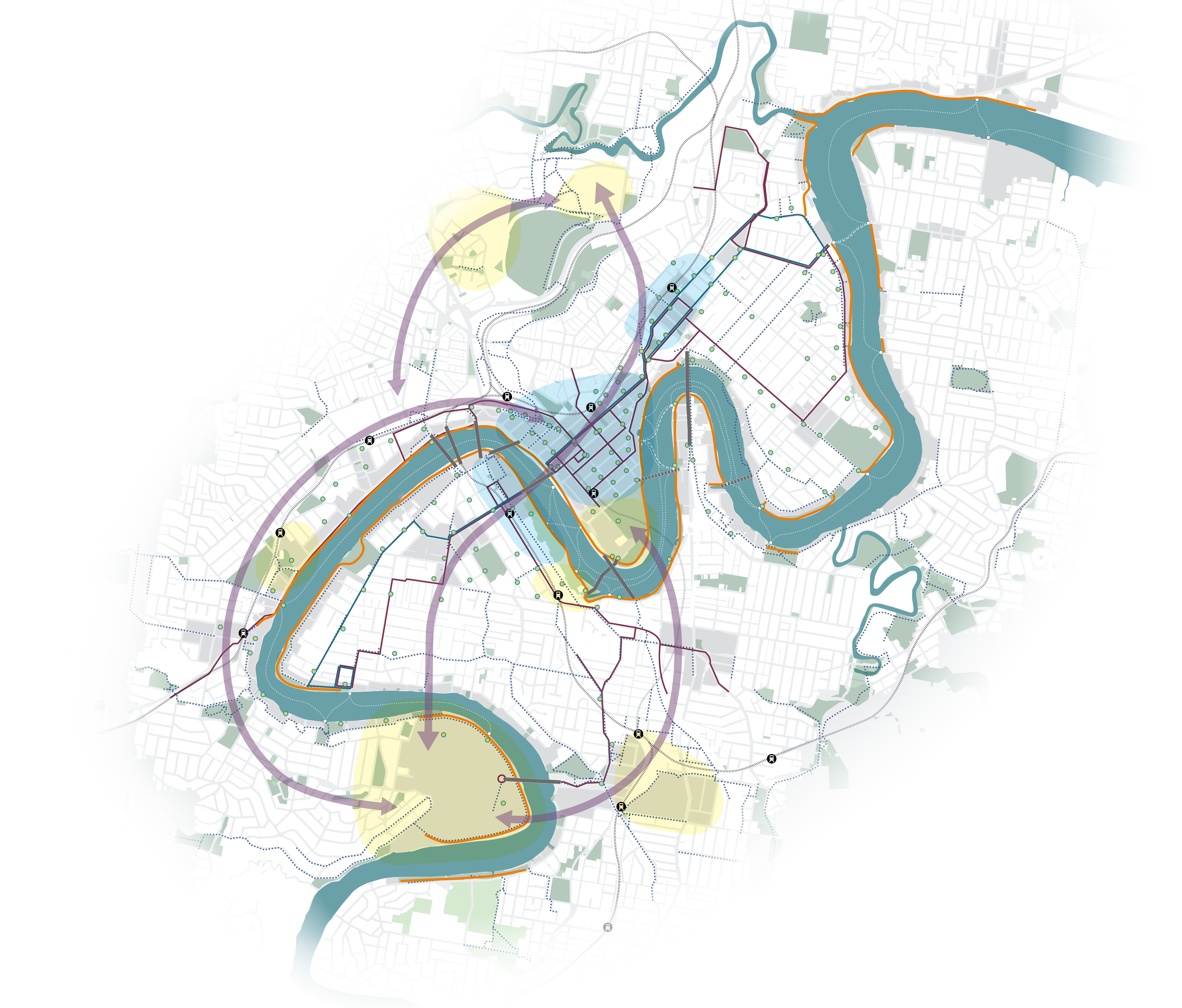 QLD UQ St Lucia Campus Master Plan Context
