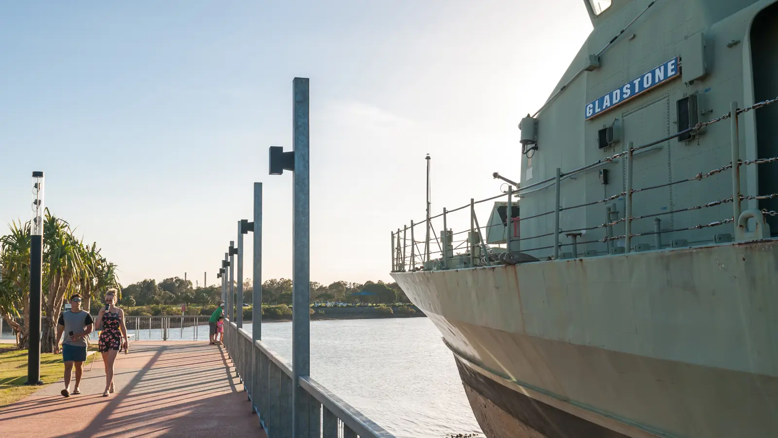5. HMAS Gladstone And Waterfront Walk William Debois