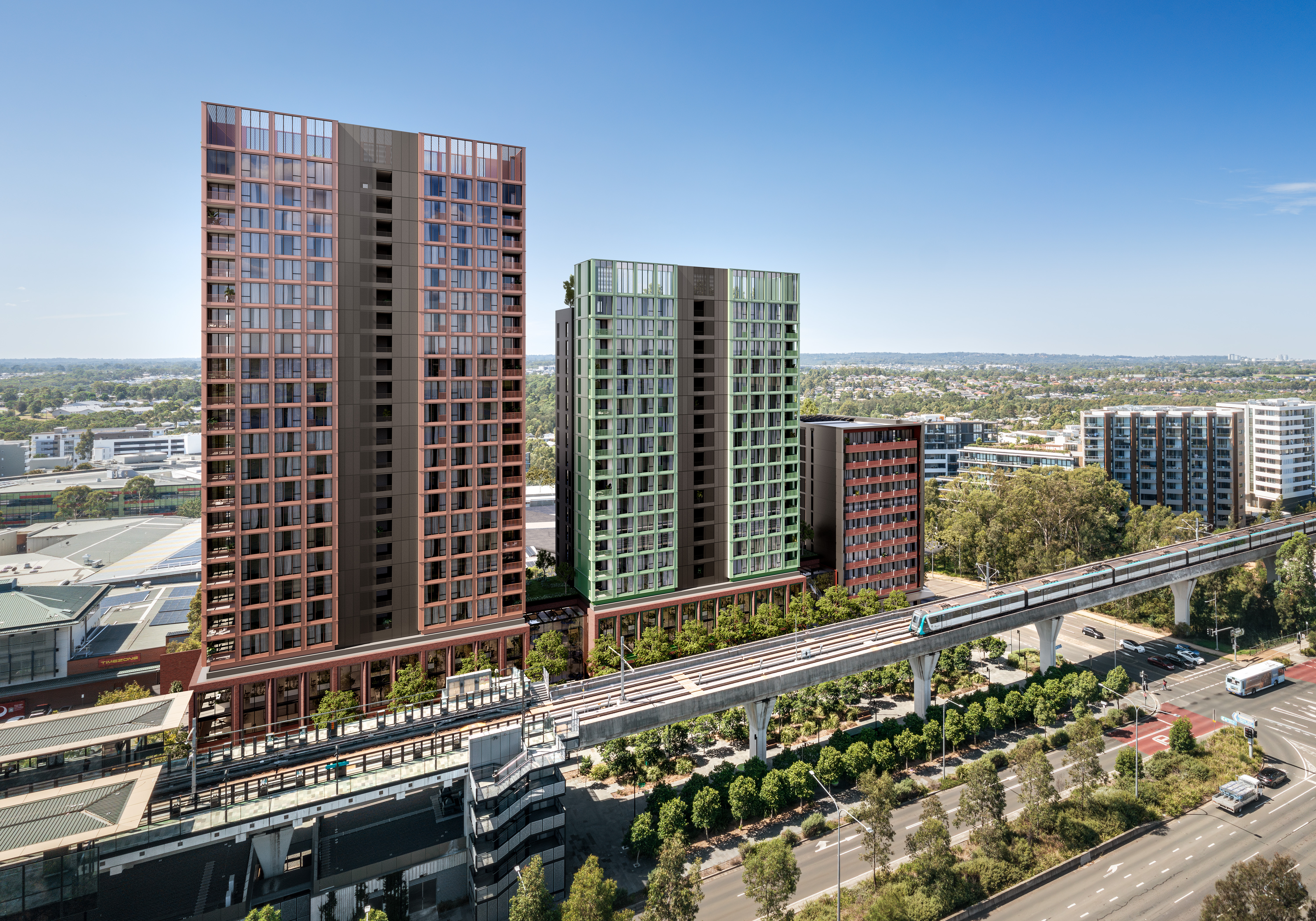 2 Tempus St, Rouse Hill Aerial View Rev E (June 2025)