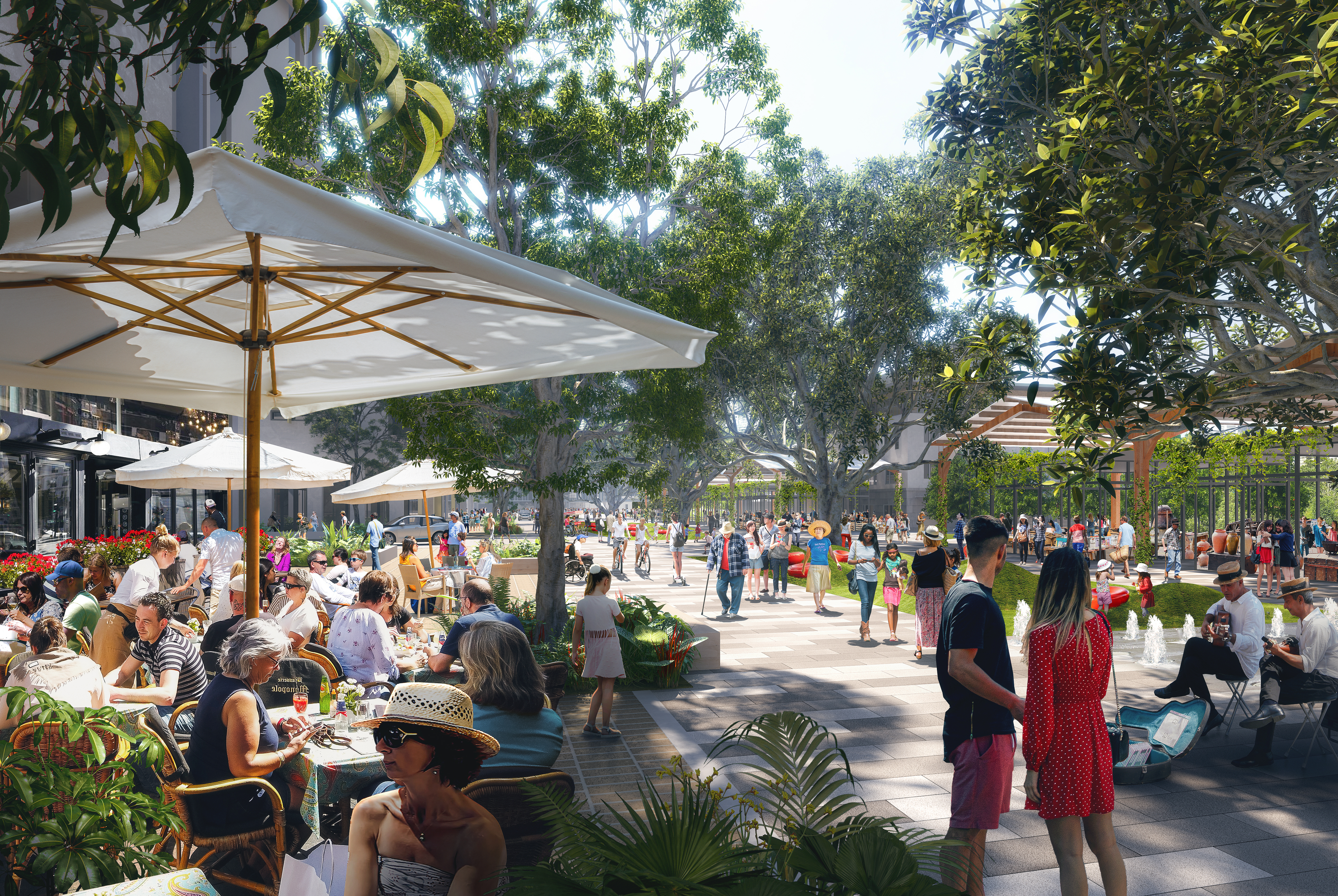 QLD Future South Bank Little Stanley Render