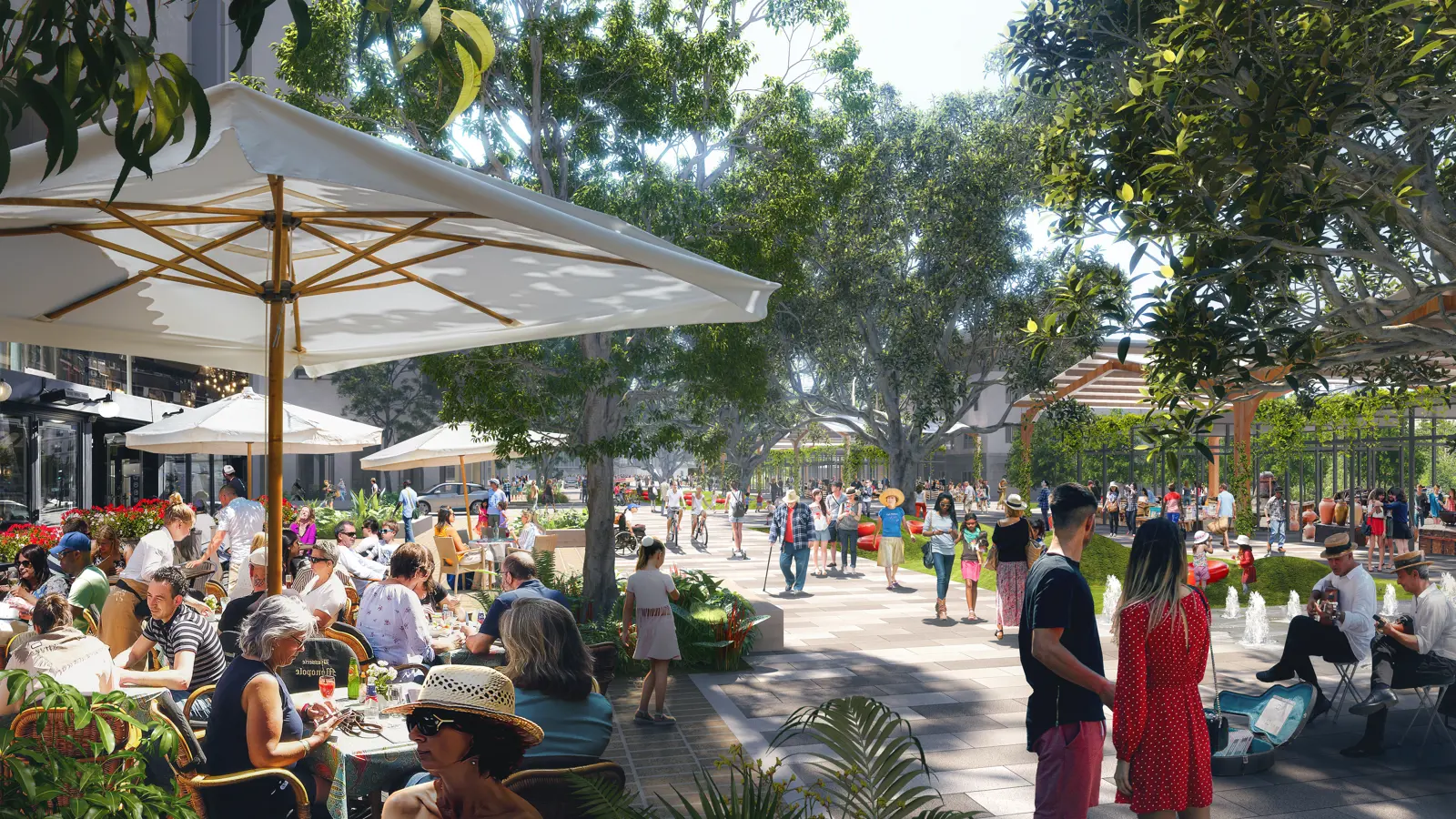 QLD Future South Bank Little Stanley Render