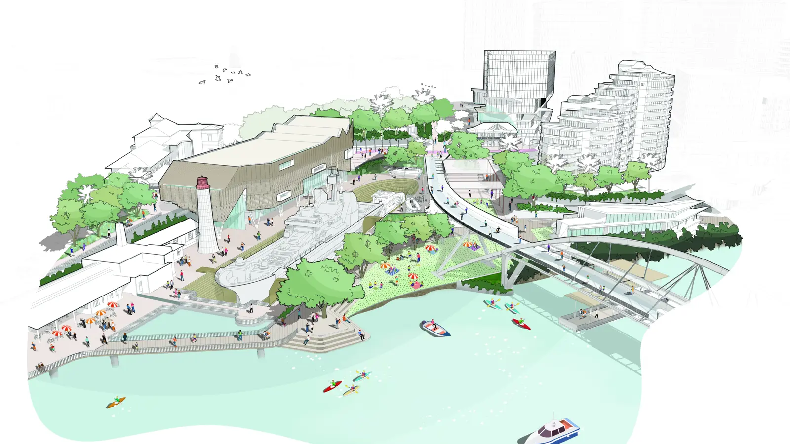 QLD Future South Bank Southern Gateway