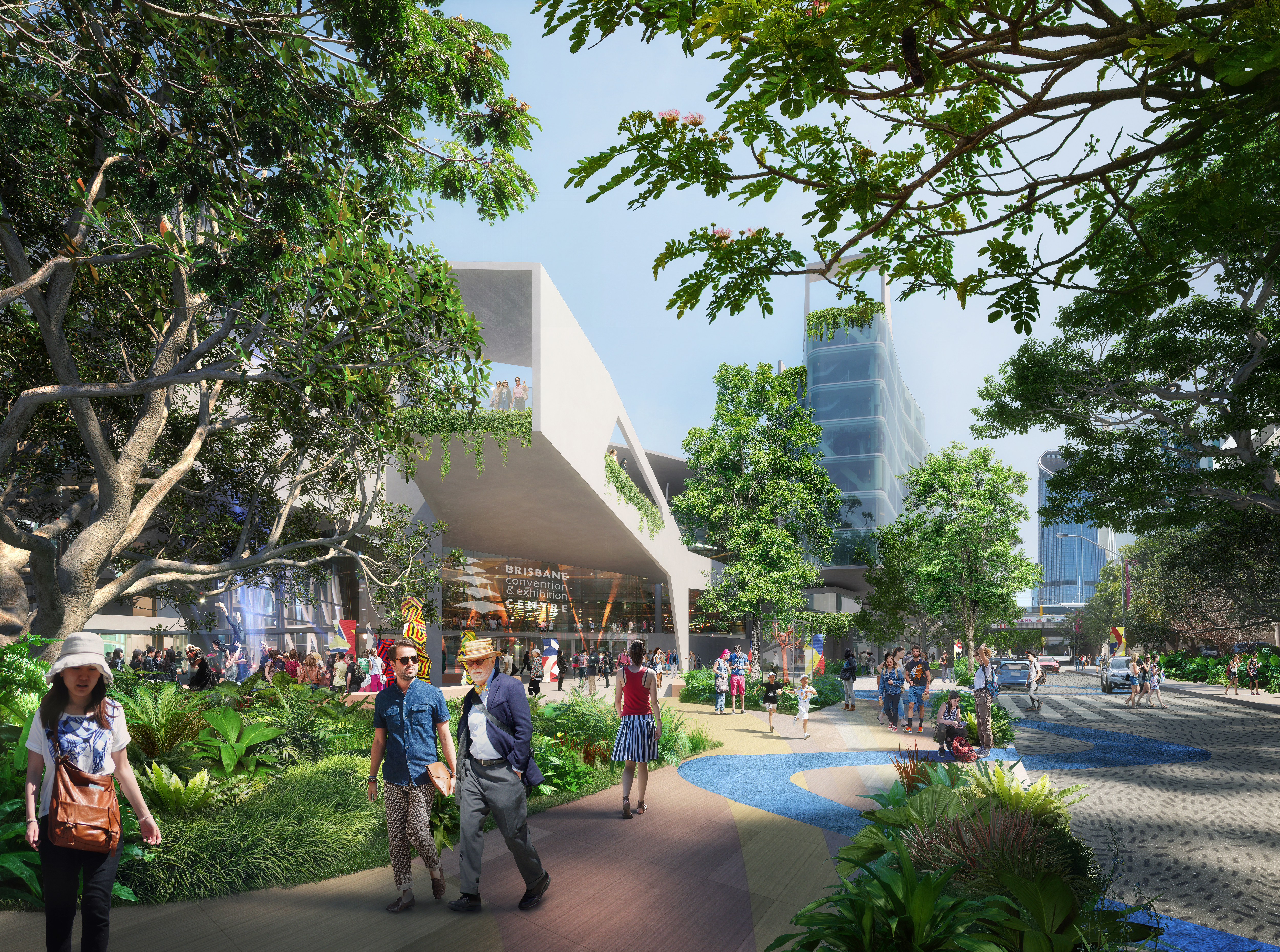 QLD Future South Bank Glenelg Render